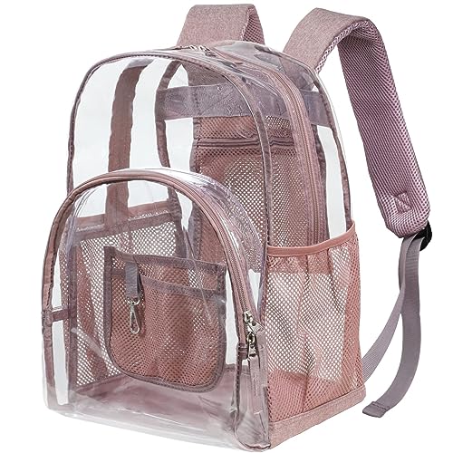 iSPECLE Clear Backpack - Durable Clear Backpacks for School