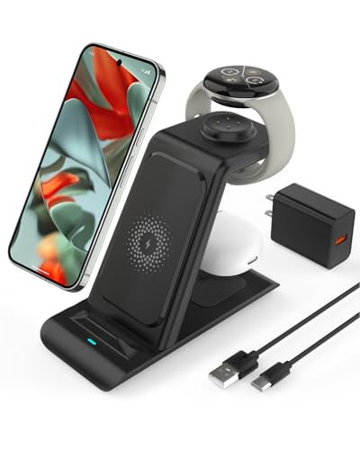 KARTICE Upgraded 3 in 1 Wireless Charger