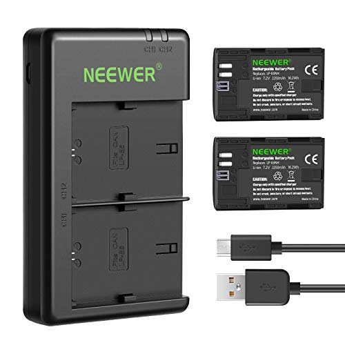 NEEWER LP-E6NH 2-Pack