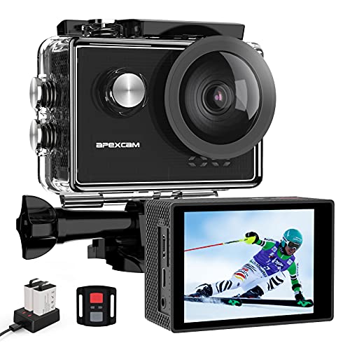 Apexcam 4K 60FPS Action Camera Kit