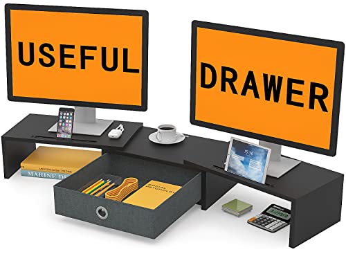 WESTREE Dual Stand w/ Drawer