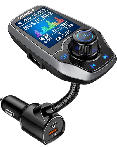 Upgraded Bluetooth FM Transmitter (Guanda)