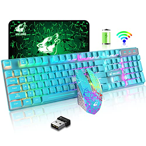 Wireless Gaming Keyboard and Mouse Combo (FELICON)