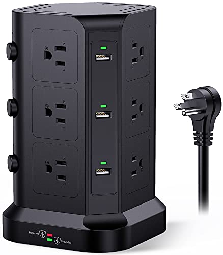 KOOSLA Power Strip Tower