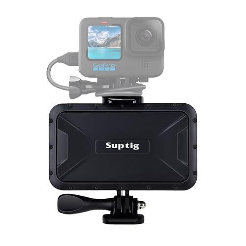 Suptig Portable Charger, 7800mAh Battery Pack Power Bank, Compatible for Gopro Hero 13 Hero 12 11 10 9 8 7 6 5 4 3 3+ Hero Session Hero + DJI osmo AKASO Insta 360 Digital Camera Phone (Black)