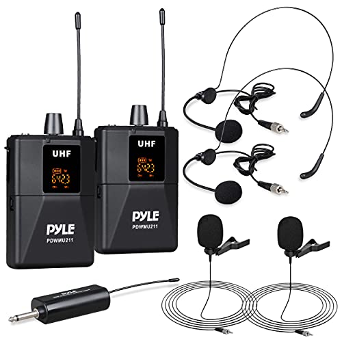 Pyle Dual UHF Microphone System