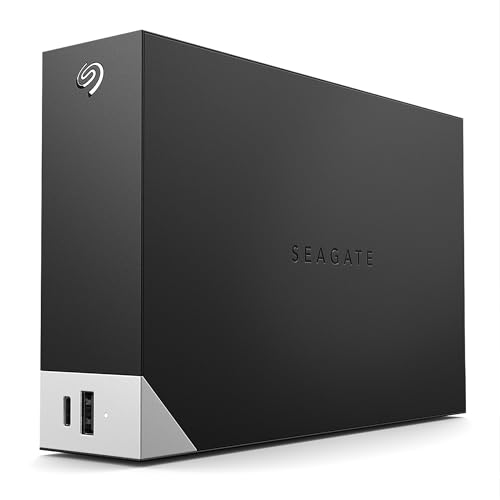 Seagate One Touch Hub 8TB External Hard Drive Desktop HDD  USB-C and USB 3.0 port, for Computer Workstation PC Laptop Mac (STLC8000400)