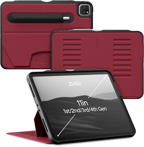 ZUGU Case iPad Pro 11 Inch Case (Cherry Red)