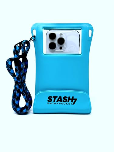 Stash7 IPX8 Waterproof Pouch (Blue)