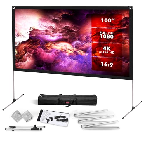 Pyle 100" Projector Screen