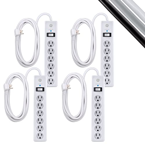 GE 6-Outlet Surge Protector (4-pack)