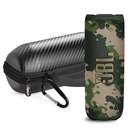 JBL FLIP 6 + gSport Case (Green Camo)