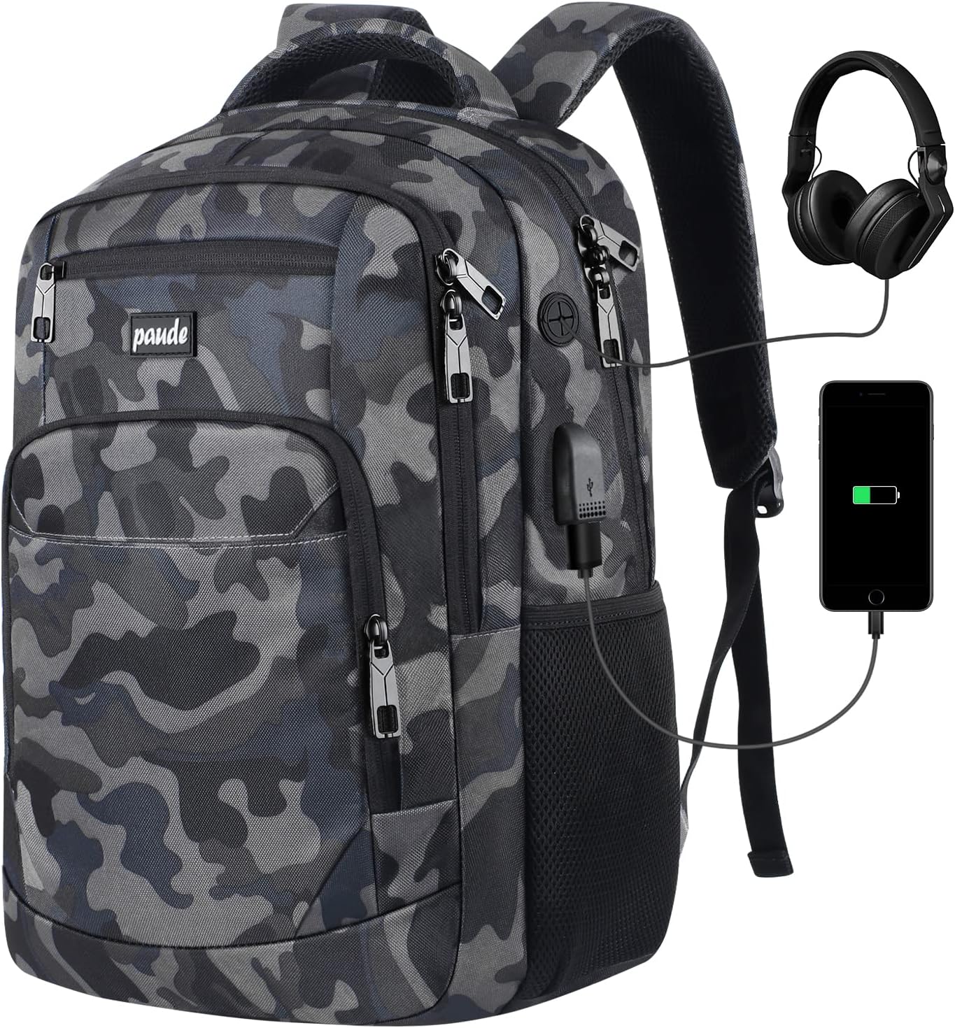 Paude Backpack with USB Port
