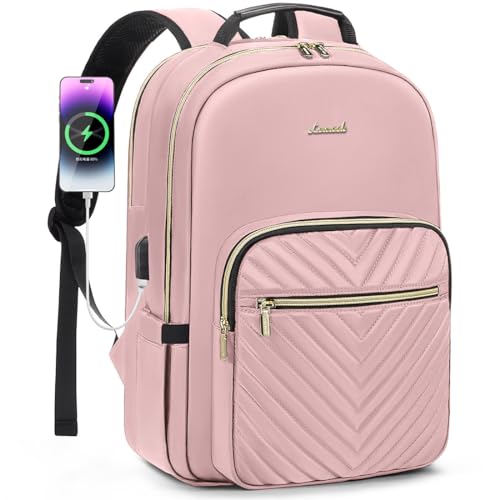 LOVEVOOK Laptop Backpack (Pink)