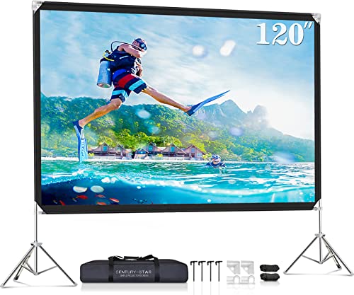 CENTURY-STAR 120" Portable Screen