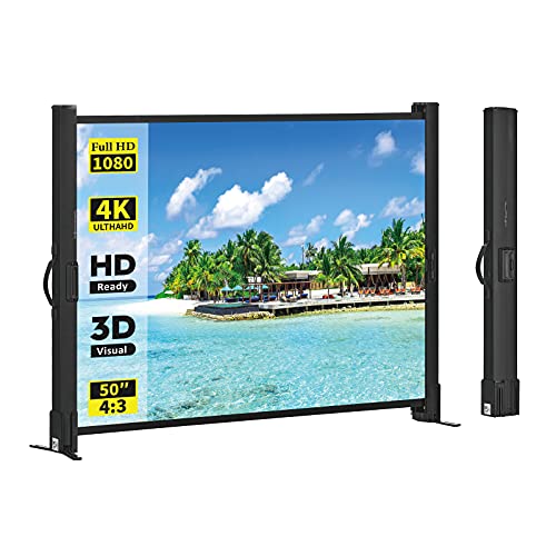 excelimage 50" Retractable Screen