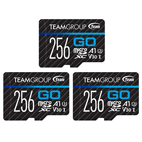 TEAMGROUP GO Card 256GB 3-Pack
