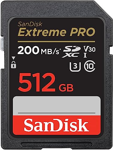 SanDisk 512GB Extreme PRO SDXC