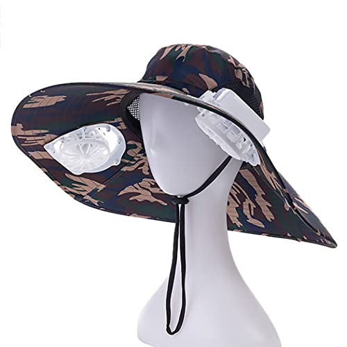 Byrotson Sun Hat w/ 2 Fans