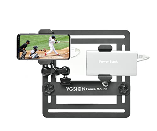 vgsion Action Camera/Phone Fence Mount