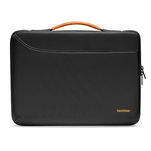 tomtoc 360 Protective Laptop Case Sleeve Compatible with 15-inch MacBook Air M4/A3241 2025, M3/A3114, M2/A2941, 15-inch Surface Laptop 7(Copilot+ PC) 6/5/4/3, Dell XPS 15 Plus, Water-Resistant Bag
