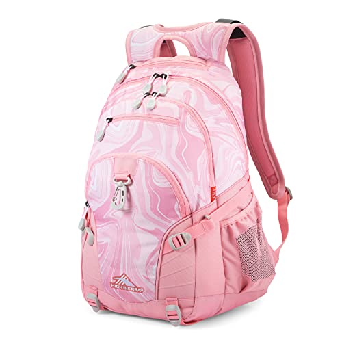 High Sierra Loop Backpack (Pink Marble)