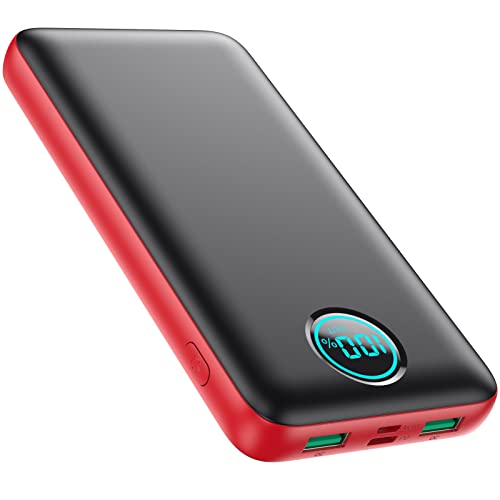 Portable Charger Power Bank 30,800mAh LCD Display Power Bank,25W PD Fast Charging +QC 4.0 Quick Phone Charging Power Bank Tri-Outputs Battery Pack Compatible with iPhone,Android etc
