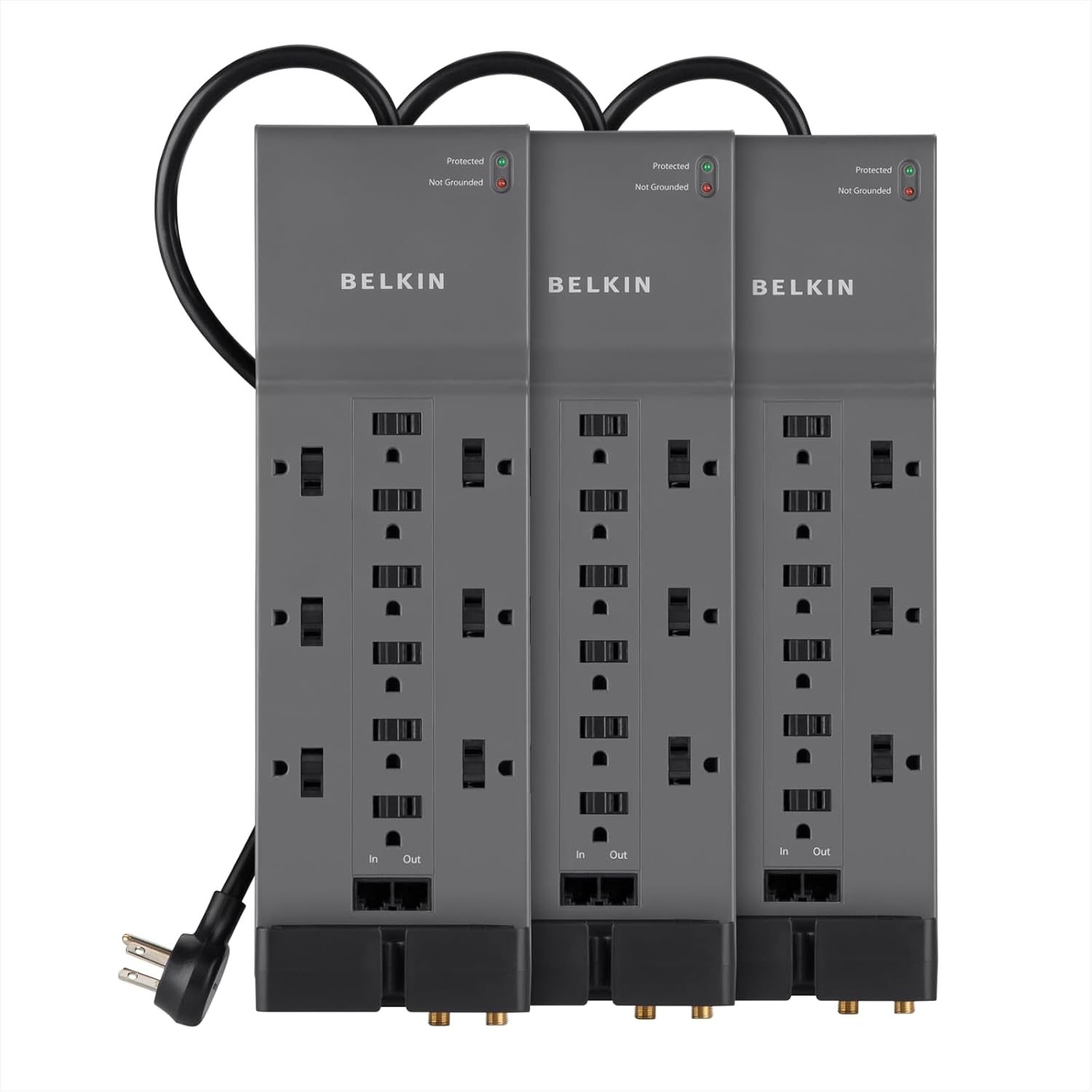 Belkin 12‑Outlet Surge Protector