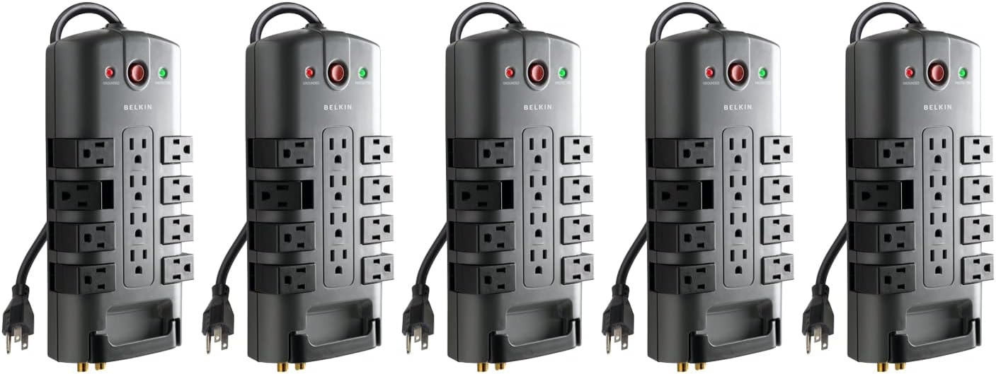 Belkin 12-Outlet Surge Protector (Pack of 5)