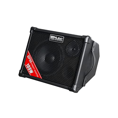 Coolmusic BP80 Battery Powered Acoustic Guitar Amplifier