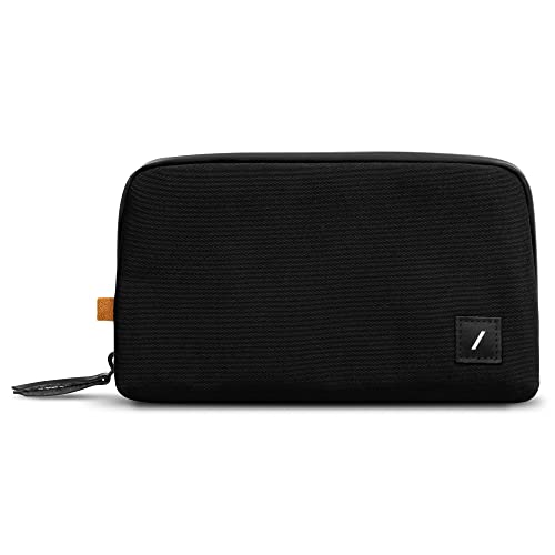 Native Union Stow Lite Organizer W.F.A Tech Organizer  Minimalist Travel Pouch Made of Recycled Materials for Everyday Accessory Storage & Protection  Stores Cables, Chargers & More (Black)