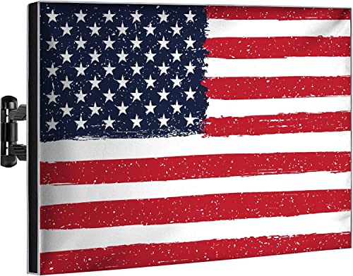 Outdoor TV Cover 55 Inch Weatherproof and Waterproof | TV Cover for Outside 55 | Smart Shield TV Screen Protector for Outside TV | Display Protectors  US Flag