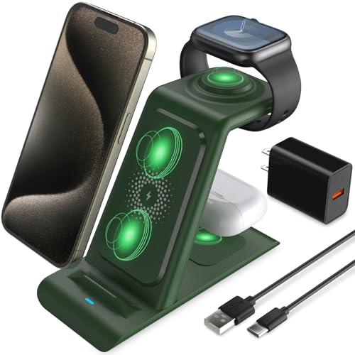 HATALKIN 3 in 1 Wireless Charging Station (Budget)