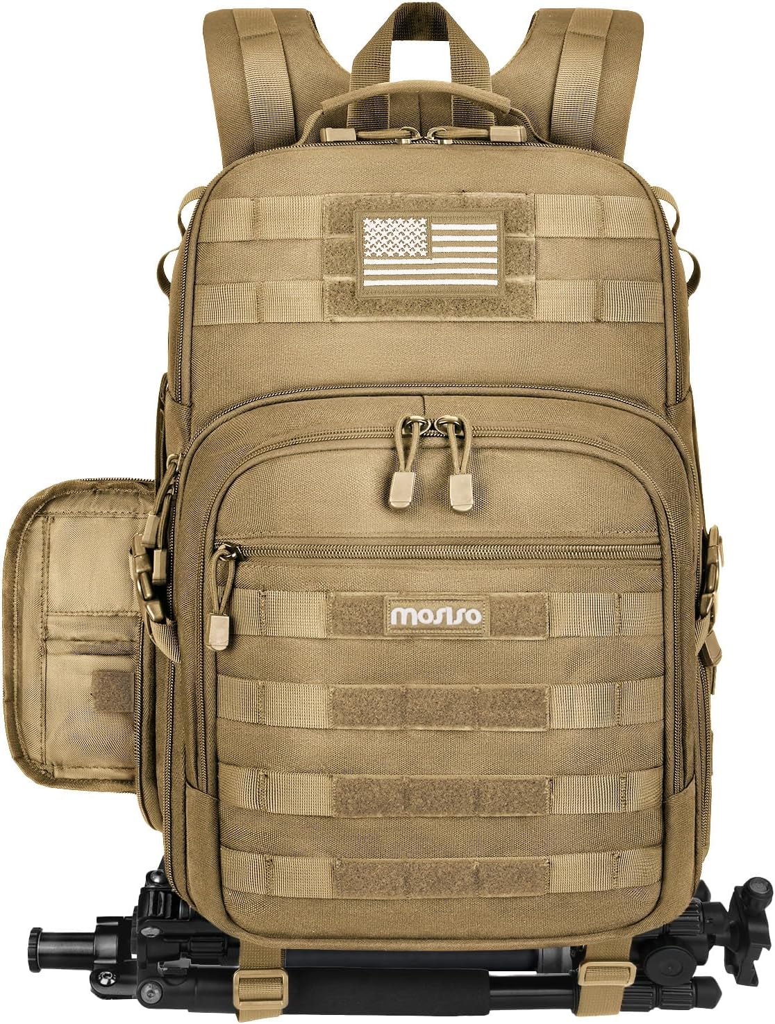MOSISO Tactical Camera Backpack (Khaki)