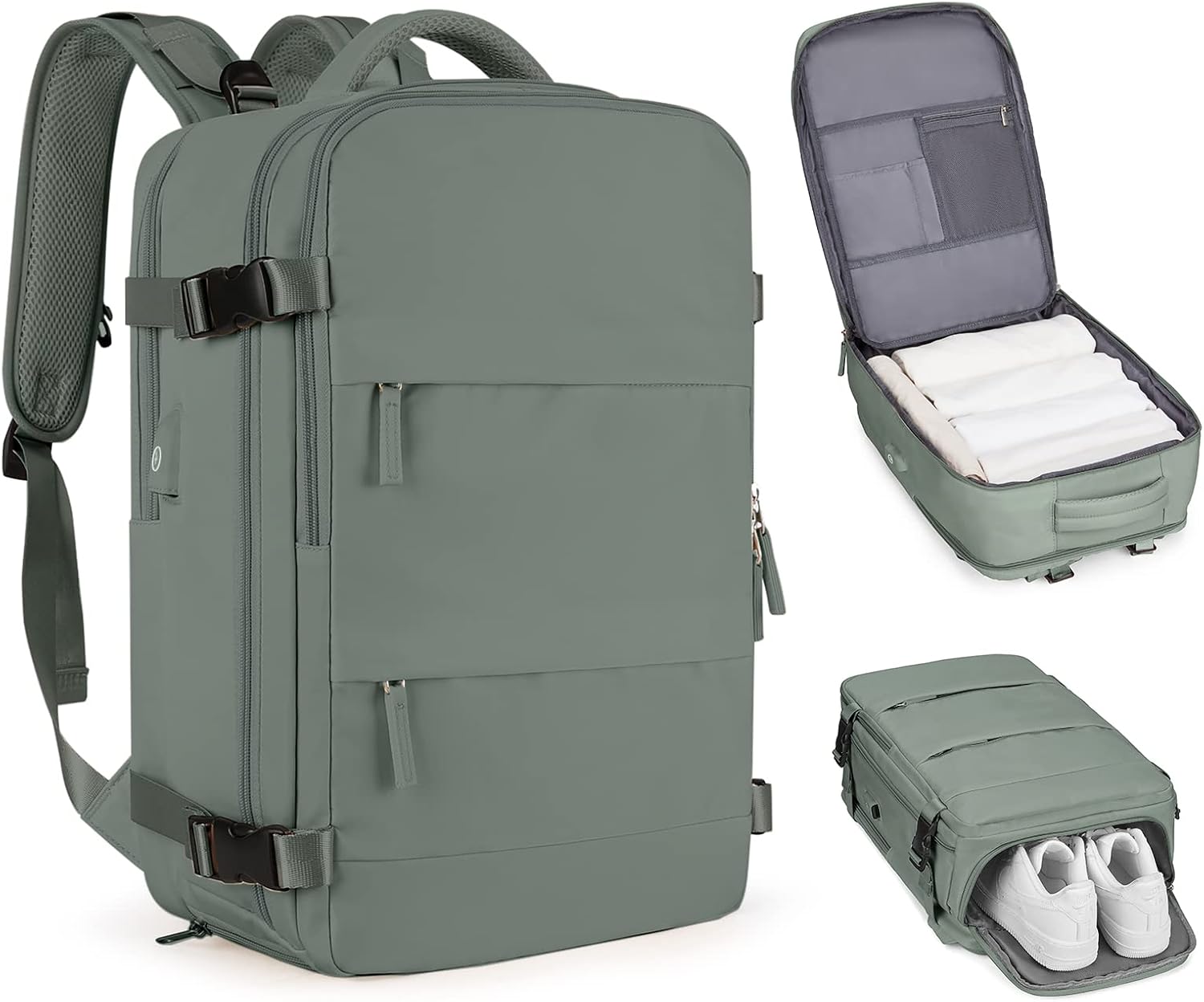 coofay Large Travel Backpack