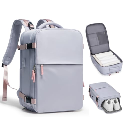 Large Travel Backpack For Women Airline Approved Carry On Backpack Flight Approved Waterproof Sports Luggage Backpack Casual Daypack Small Hiking Backpack