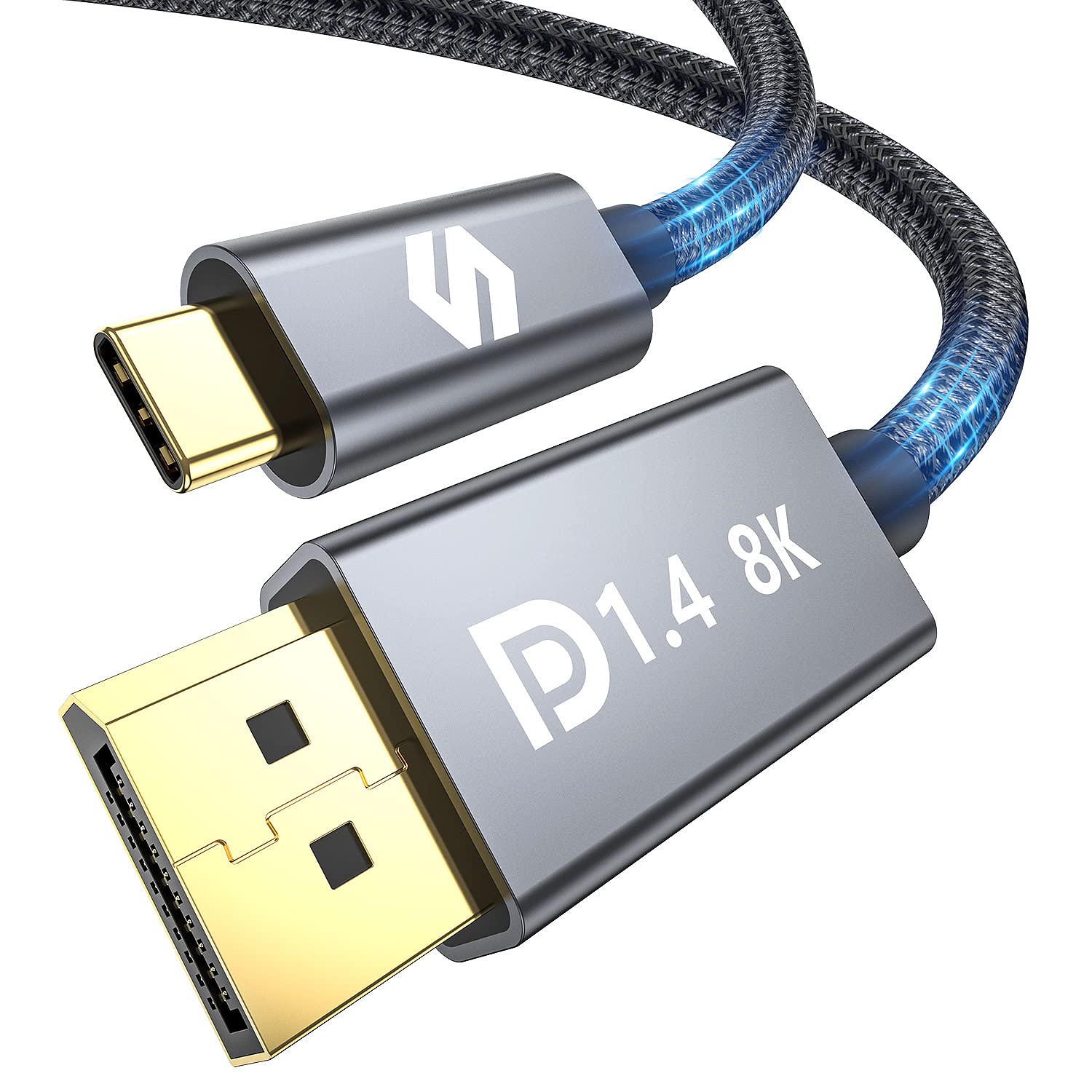 Silkland USB C to DisplayPort 1.4 Cable 15FT