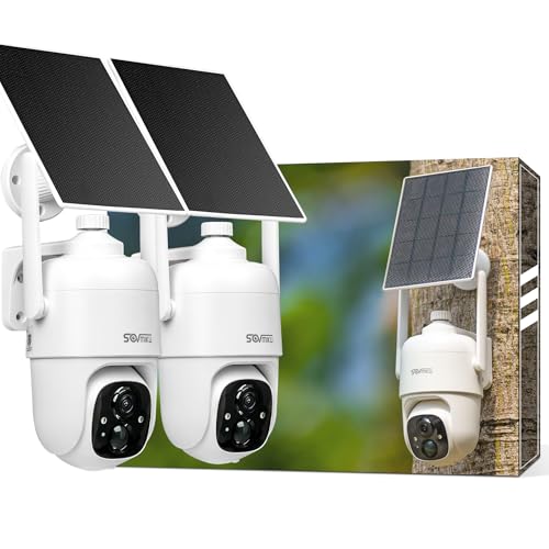 SOVMIKU 2CQ1 AI 2K Solar Camera