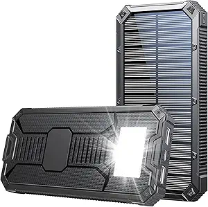 Abnoys 36000mAh Solar Power Bank
