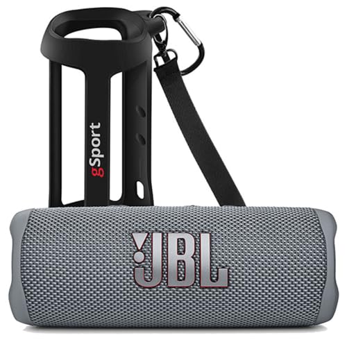 JBL FLIP 6 + Silicone Sleeve (Gray)