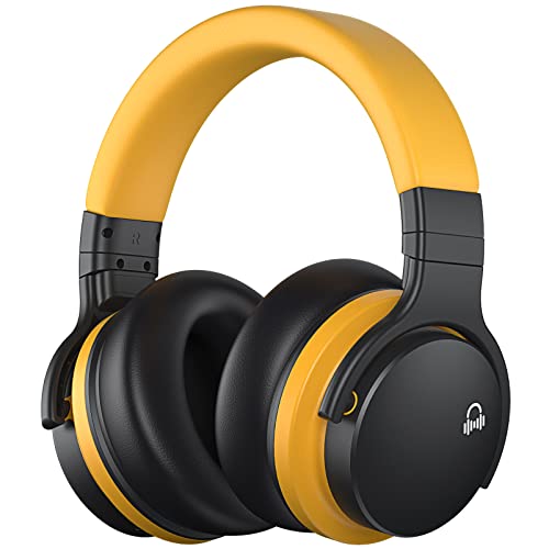 Million Sold Classic E7 Active Noise Cancelling Headphones with Upgraded HD Sound, Wireless Bluetooth Headphones Over The Ear Unequaled Comfort, Vivid Deep Bass, for Home Office Travel Birthday Gift