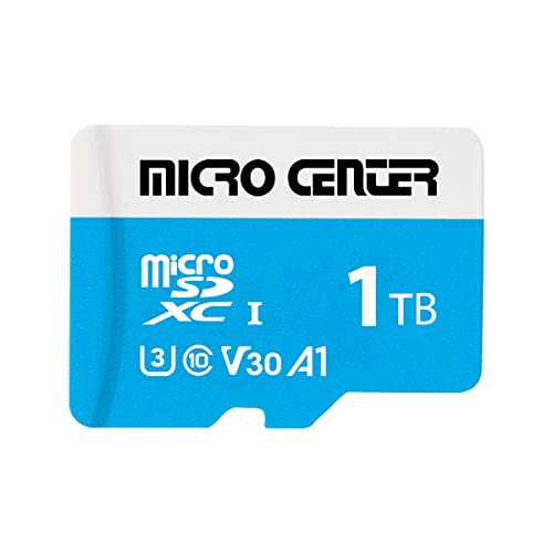 INLAND Premium 1TB microSDXC Card, Nintendo-Switch Compatible Flash Memory Card, UHS-I C10 U3 V30 4K UHD Video A1 R/W Speed up to 90/70 MB/s Micro SD Card with Adapter (1TB)