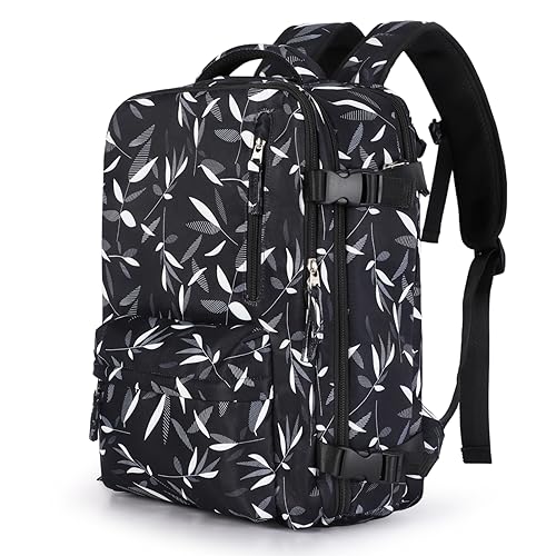 WONHOX Large Travel Backpack Carry on Flight Approved Laptop Work Business Backpack for Women Men Mochila de Viaje