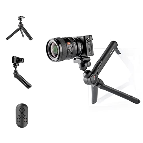PGYTECH MANTISPOD 2.0 Bluetooth Mini Camera Vlogging Tripod Small Travel Flexible DSLR Pocket Stand Video Vlog Desktop Shooting Selfie Mount with Remote Control
