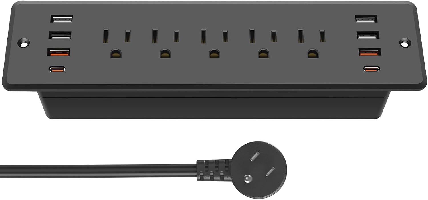 CCCEI Recessed Power Strip