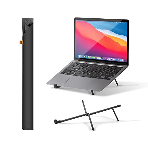 Native Union Fold Laptop Stand  Ultra-Slim Foldable & Portable Laptop Stand  Ergonomic & Optimized Viewing Angle  for 13 to 16 Inch MacBooks & Laptops, 10 to 16 Inch iPads & Tablets (Black)