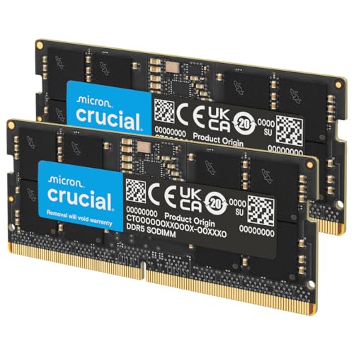 Crucial 32GB DDR5 5600MHz (2x16GB)