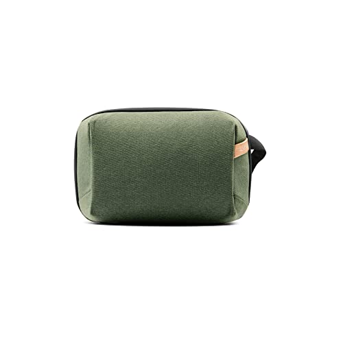PGYTECH Mini Travel Tech Organizer, Waterproof Tech Pouch, Electronics Accessories Organizer Carrying Case, Organizer Bag for Cables, Cord, Phone Batteries, Charger, Photography SD Card, Green