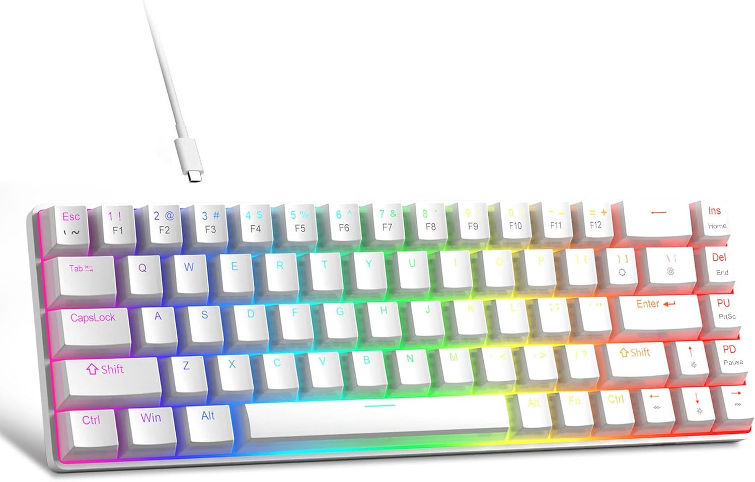 MageGee Portable 60% Mechanical Keyboard