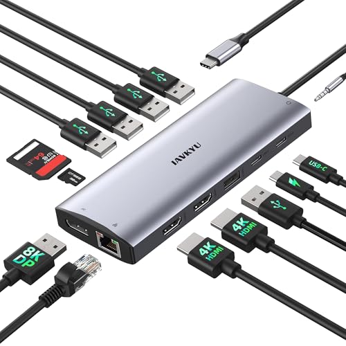 IAVKYU 14-in-1 Docking Station